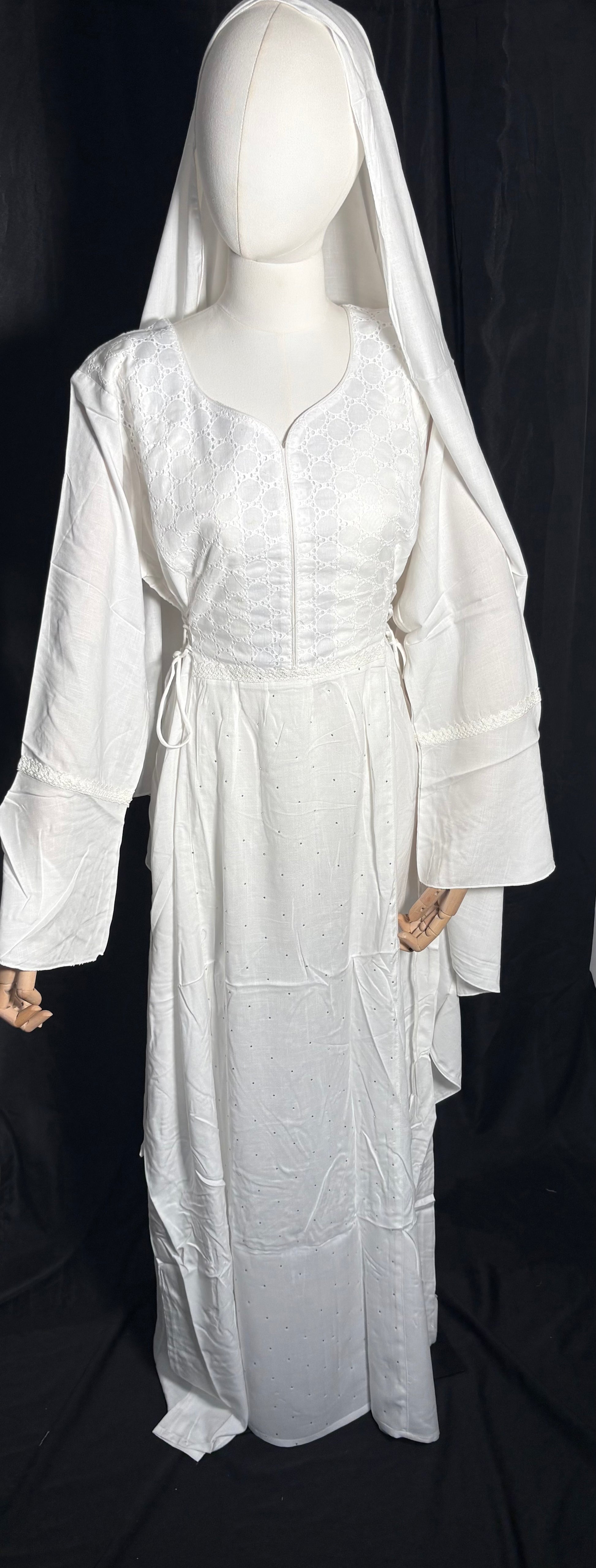 ROBE MOM MEYCÉ - BLANC
